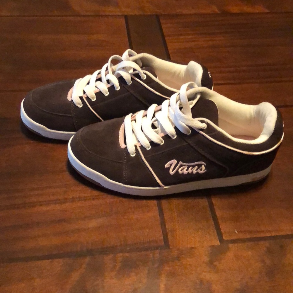 Pink & Brown Vans